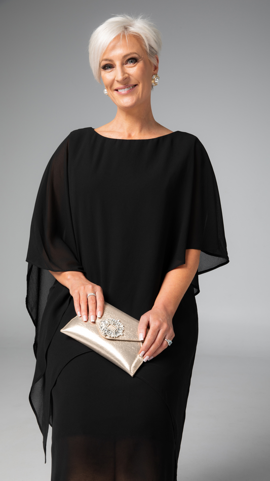 Olga Berg Antonia Envelope Clutch - Champaign