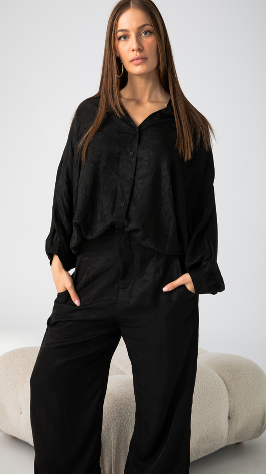 Mason Cupro Pants - Black