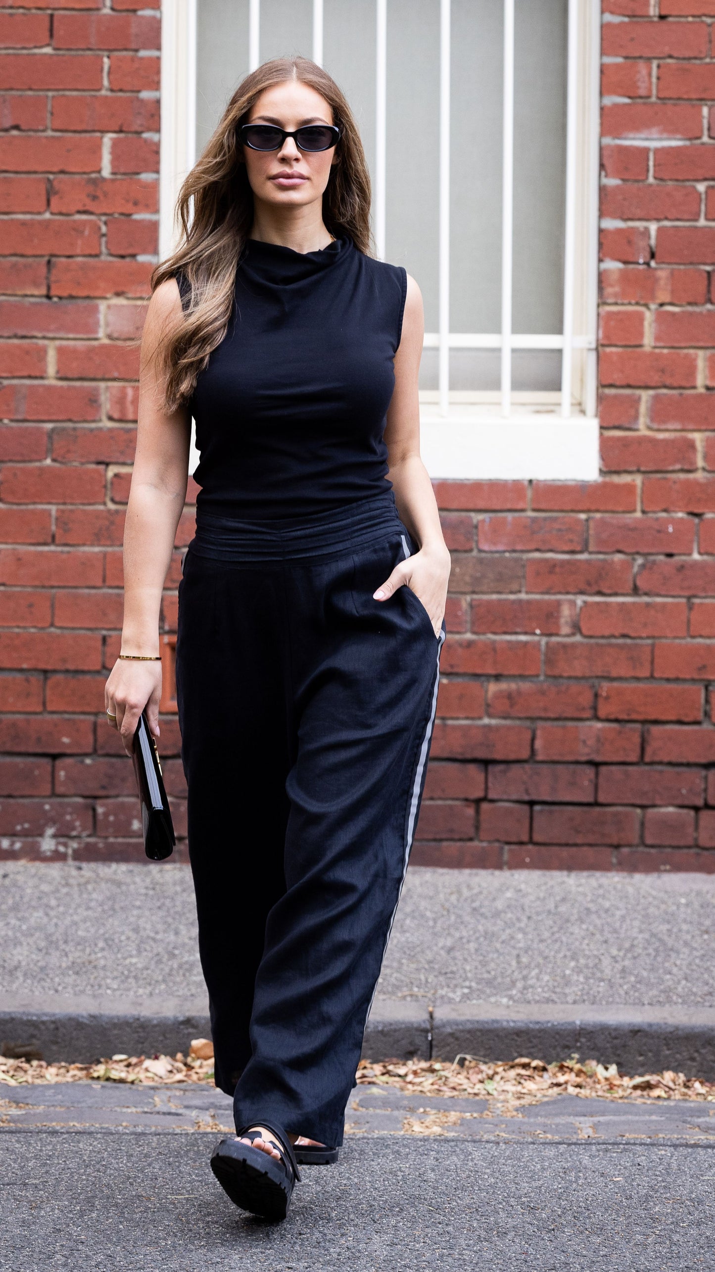 Ruby Cotton Air Top - Black