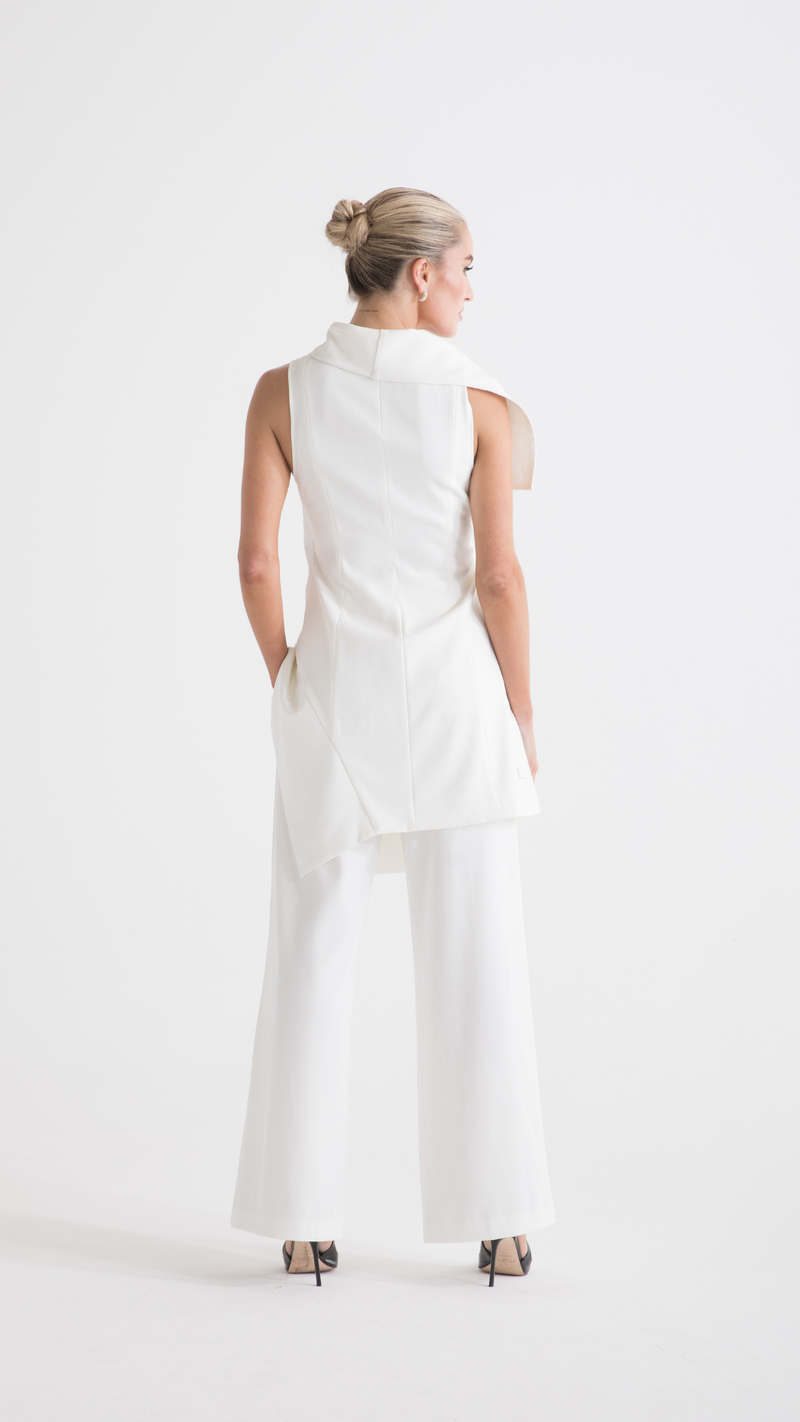 Aliza Vest - White