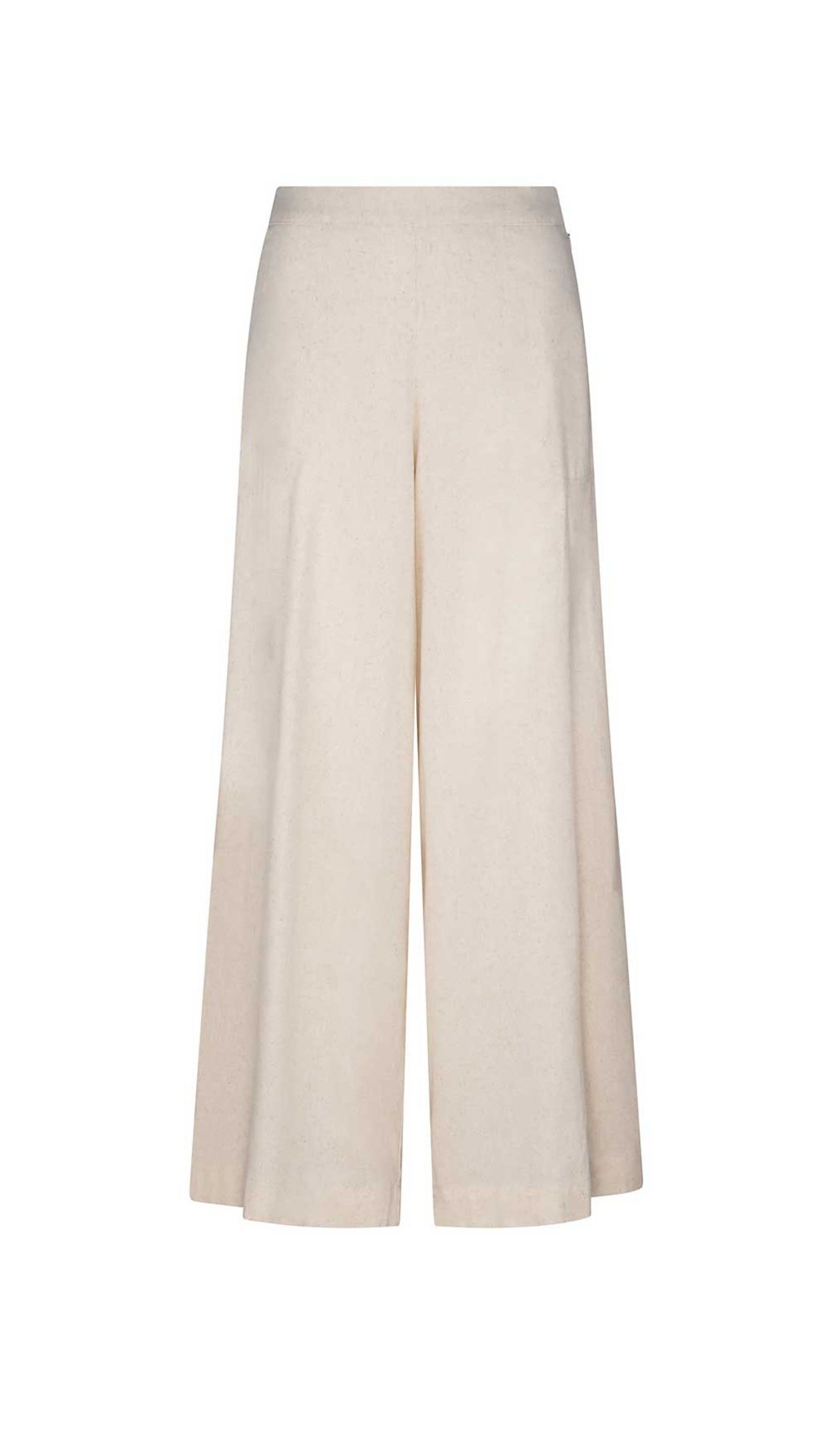 Hannah Linen Rami Pants- Beige