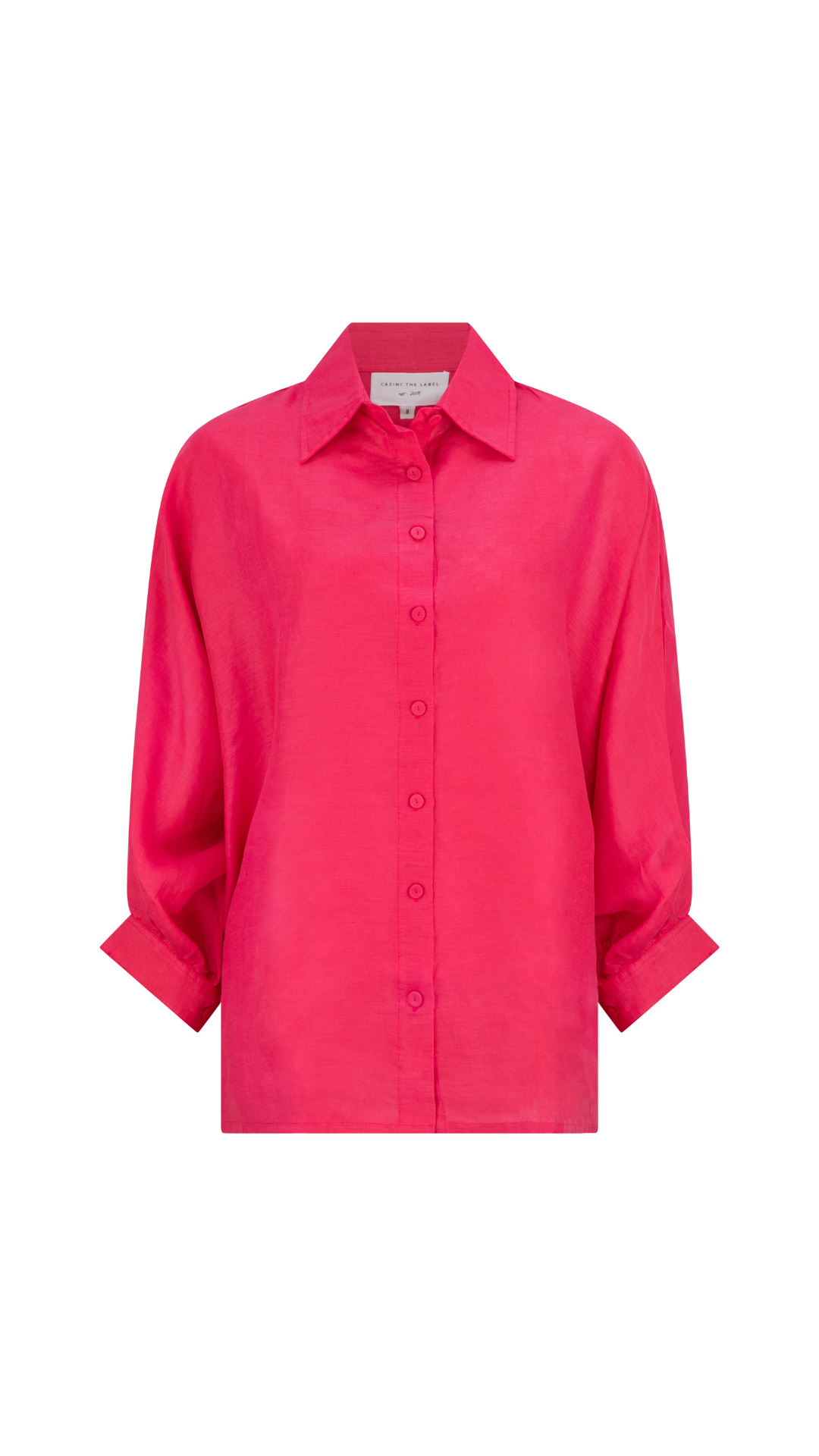 Ryder Linen Shirt - Pink