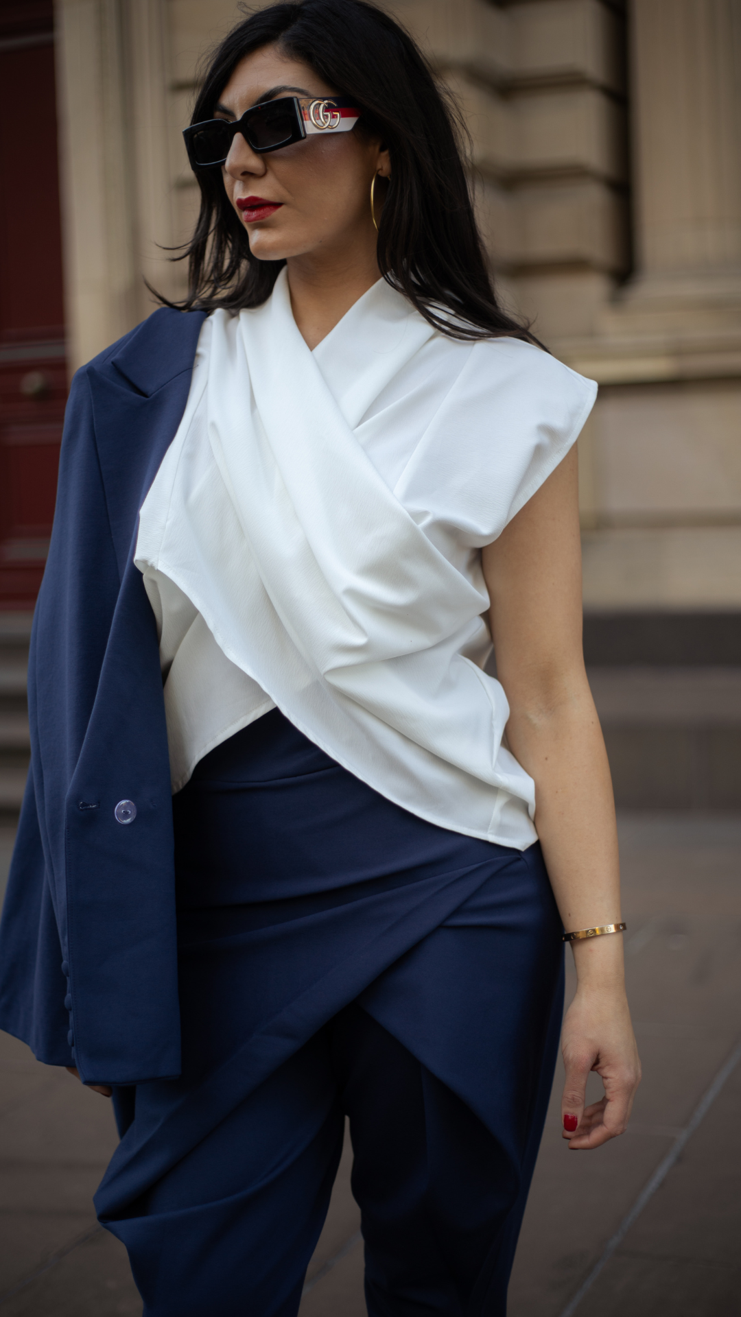 Chester Ponte Blazer - Navy