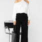 The Block Soft Knit - White