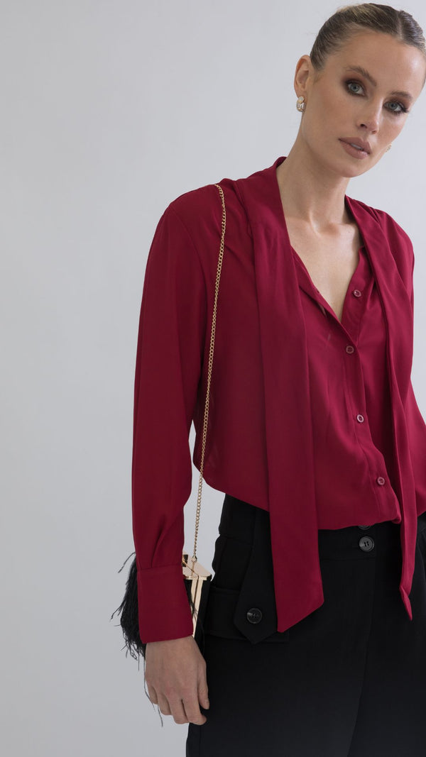 Romeo Shirt - Red Wine