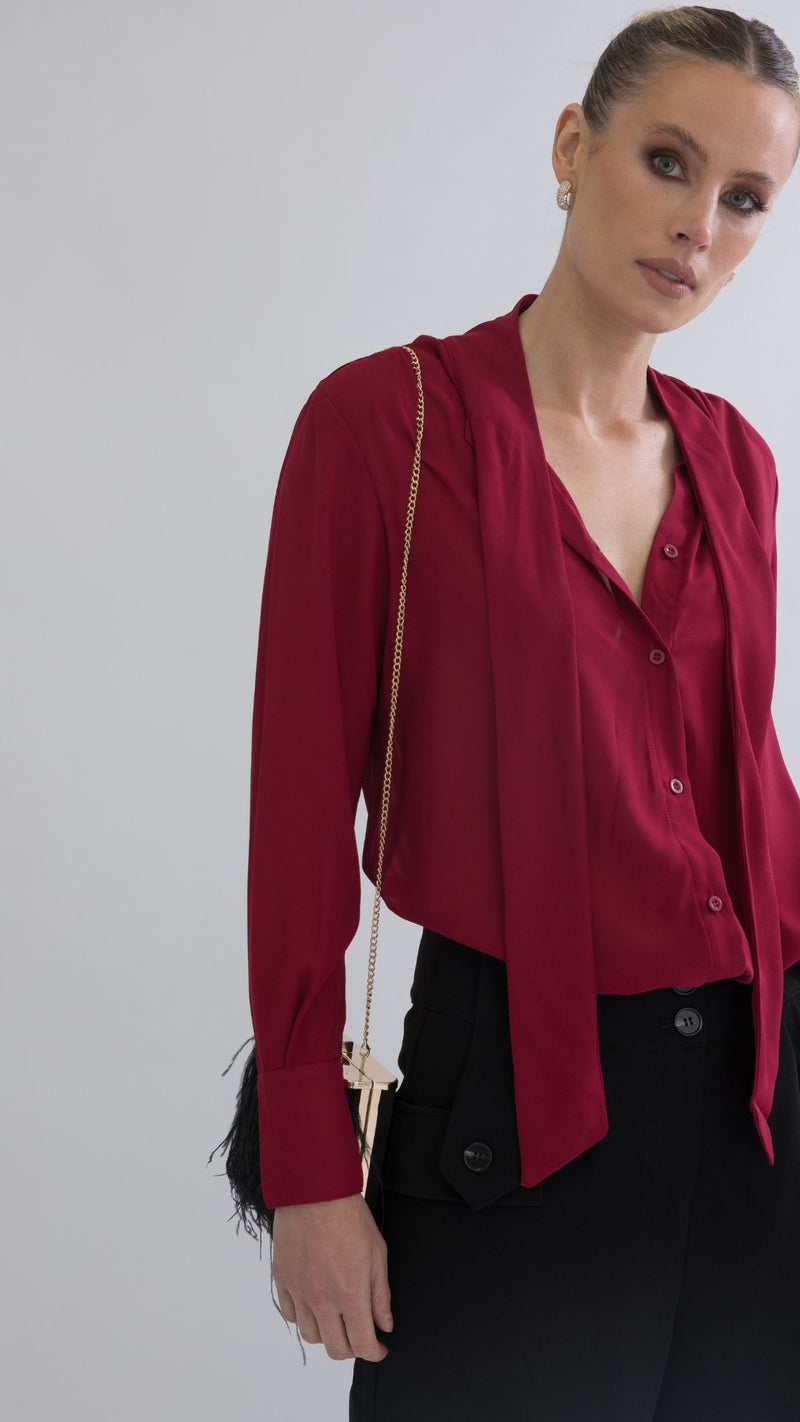 Romeo Shirt - Red Wine