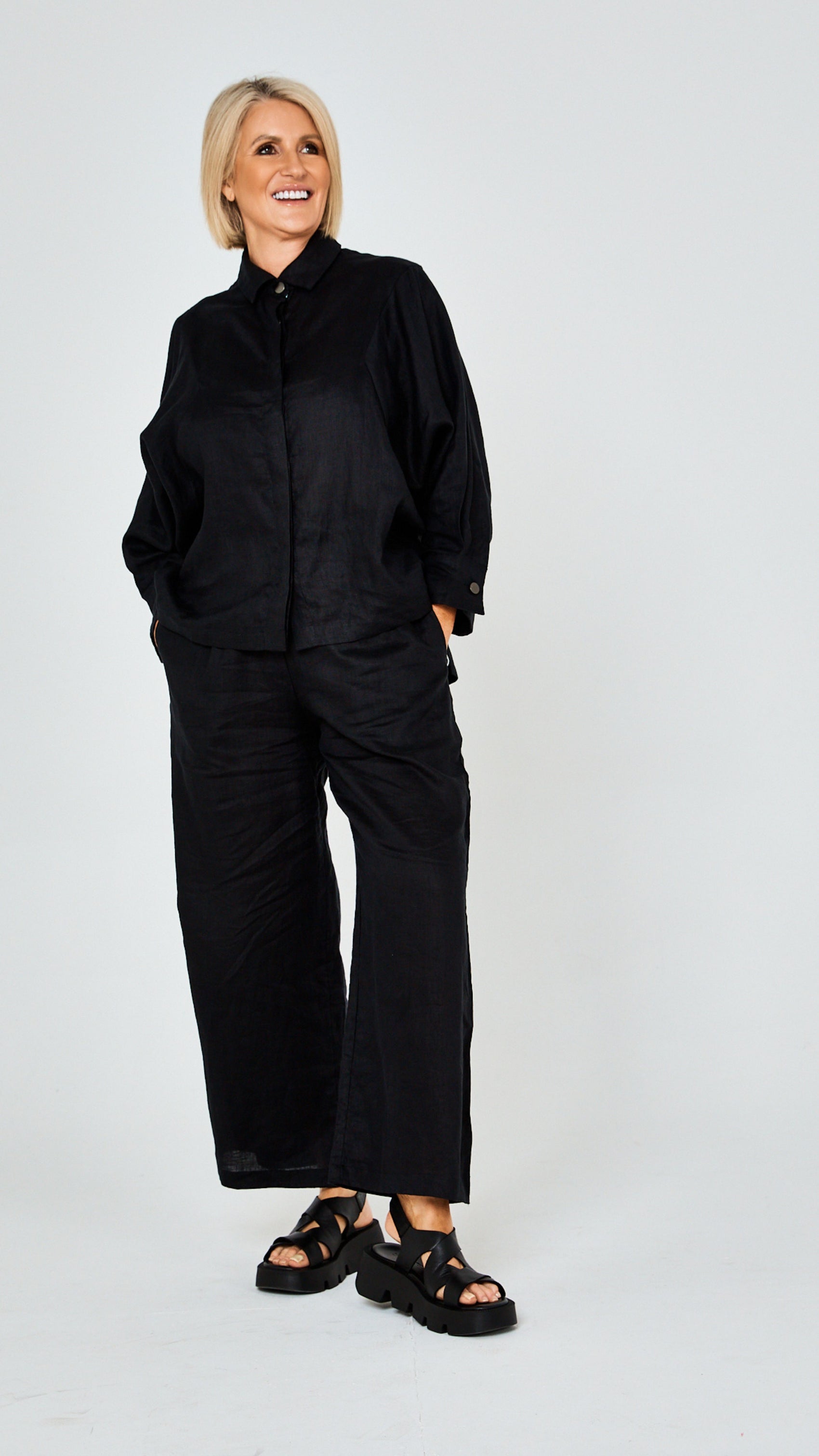 Eurosole Noon Sandal - Black