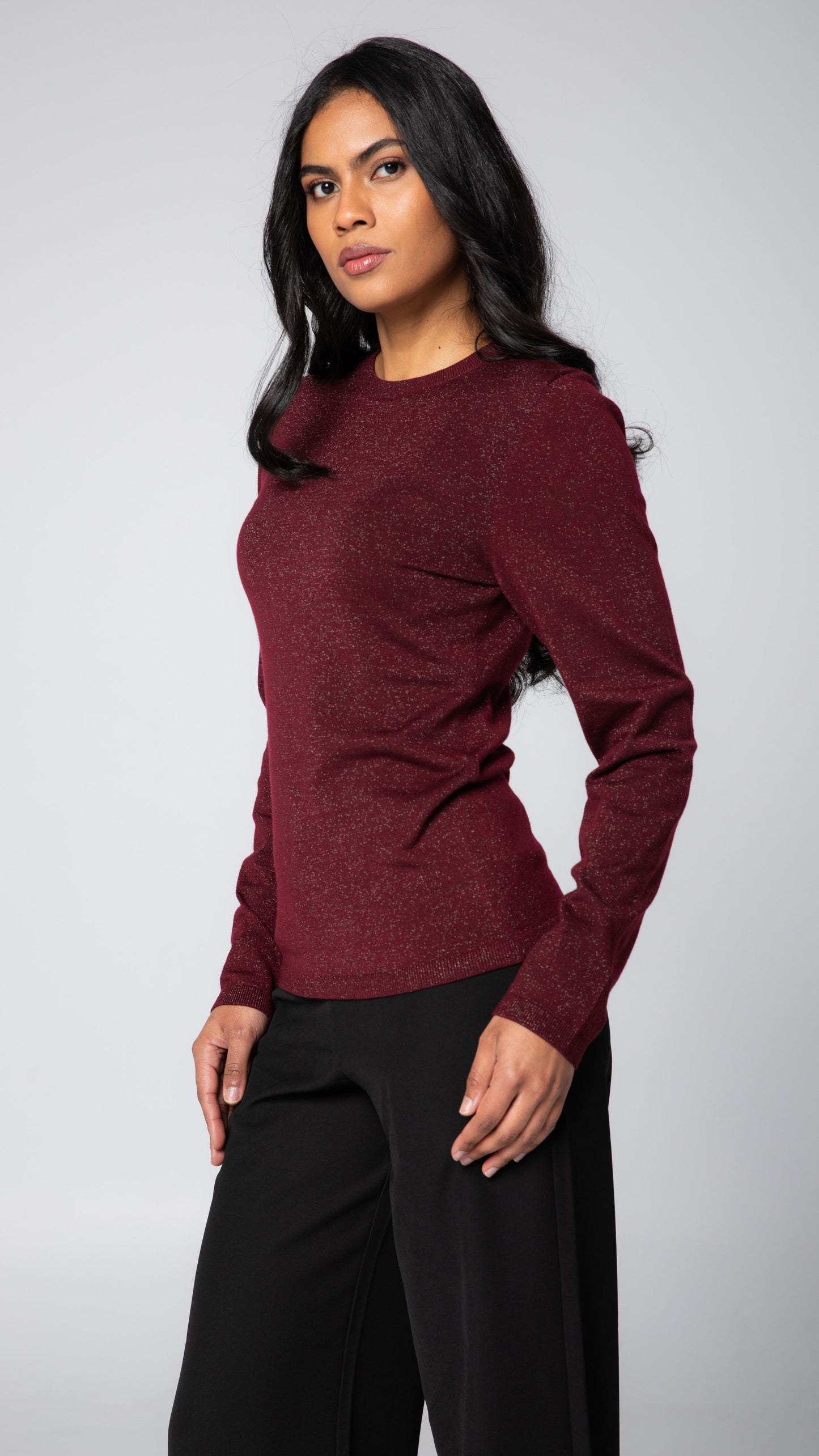 Nova Glimmer Top - Wine