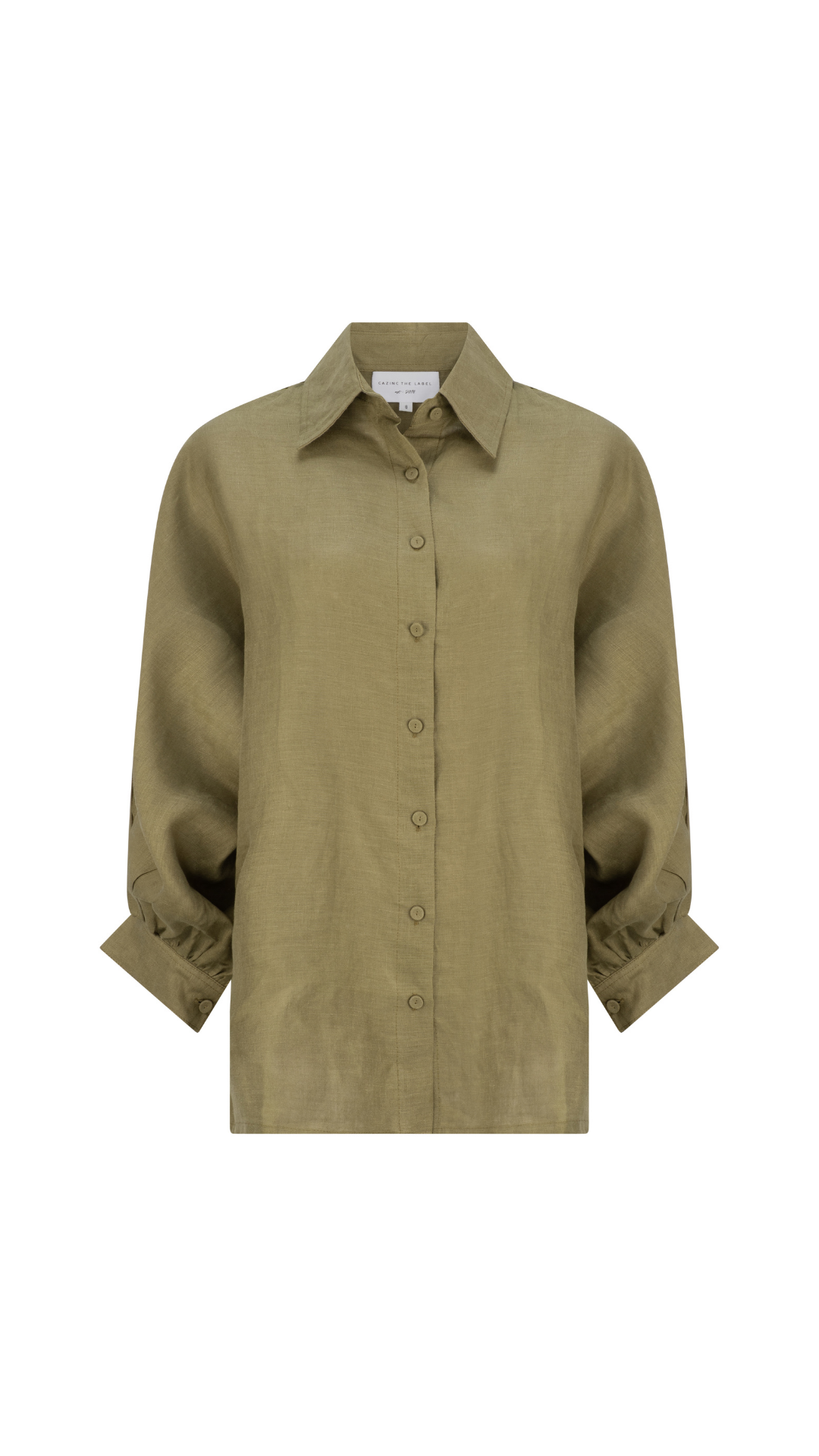 Ryder Linen Shirt - Pistachio