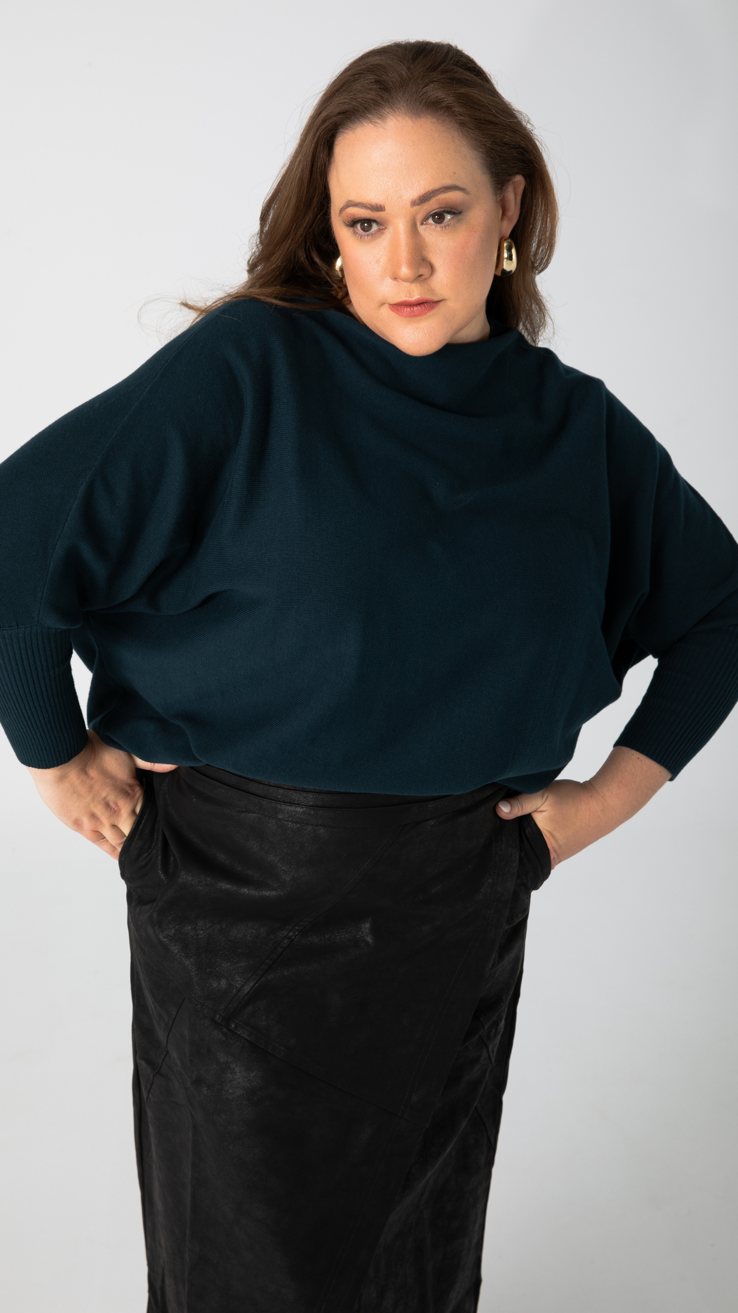Allegra Lightweight Cotton Knit - Teal