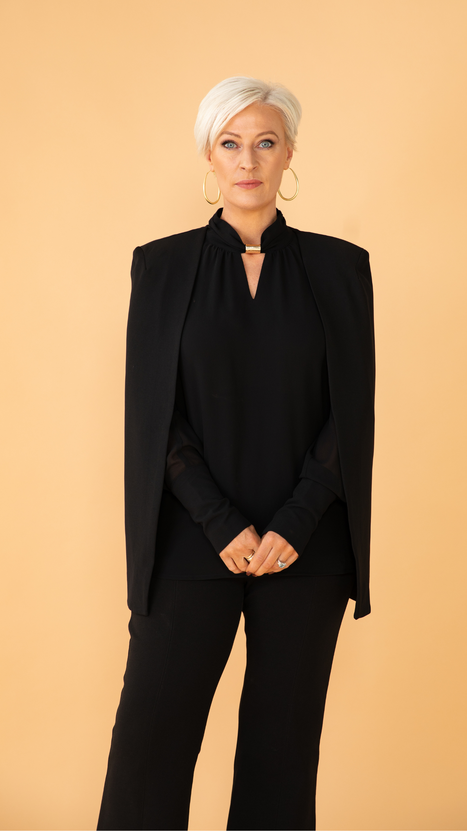 Chloe Cape - Black