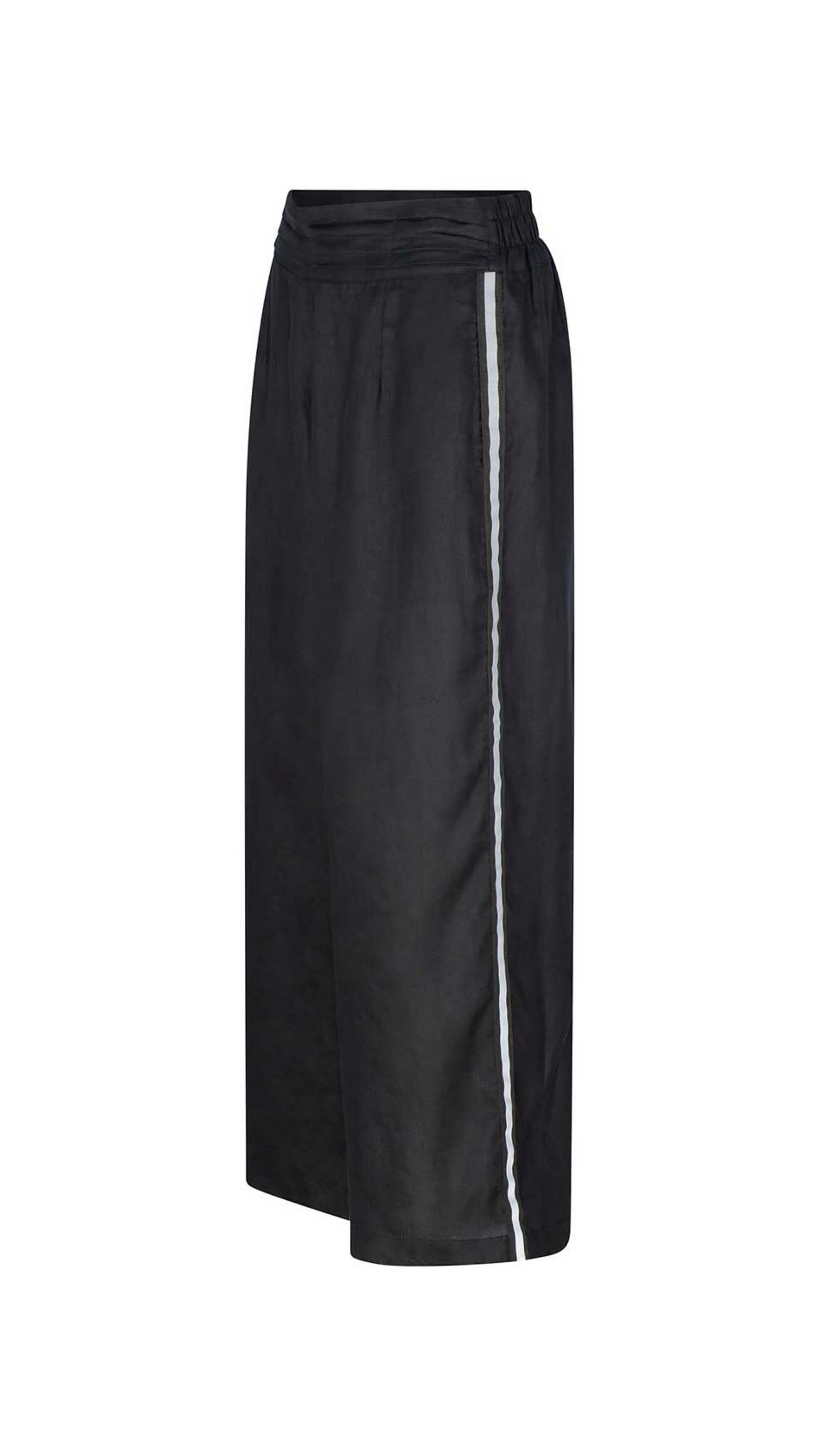 Max European Flax Linen Pants - Black
