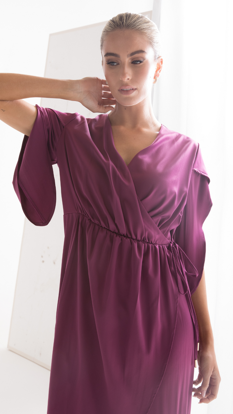 Stella Dress - Grape