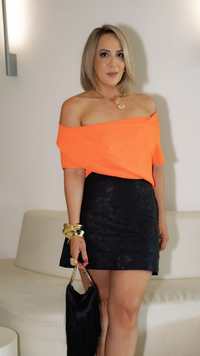 Chelsea Top - Orange