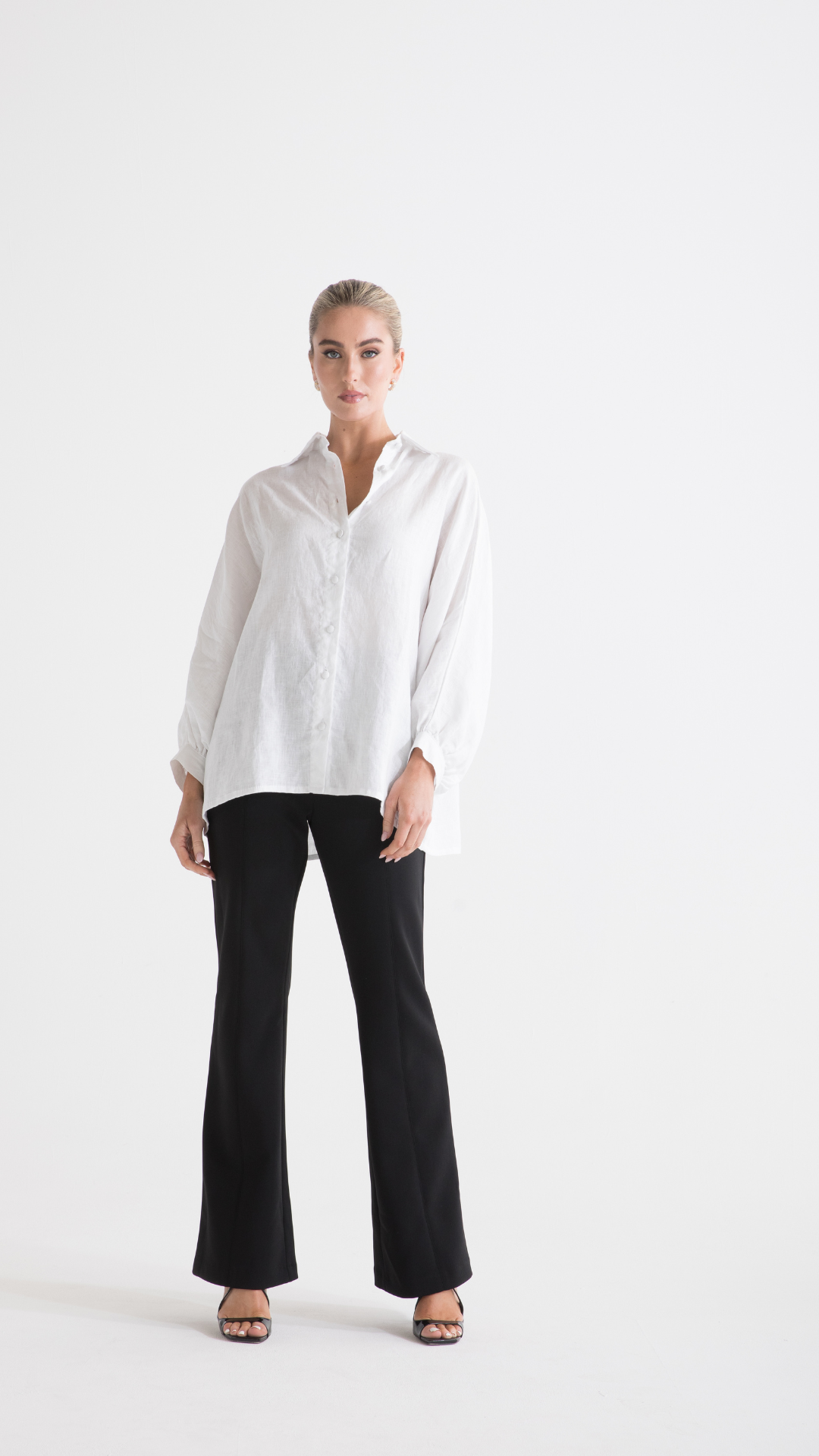 Ryder Linen Shirt - White