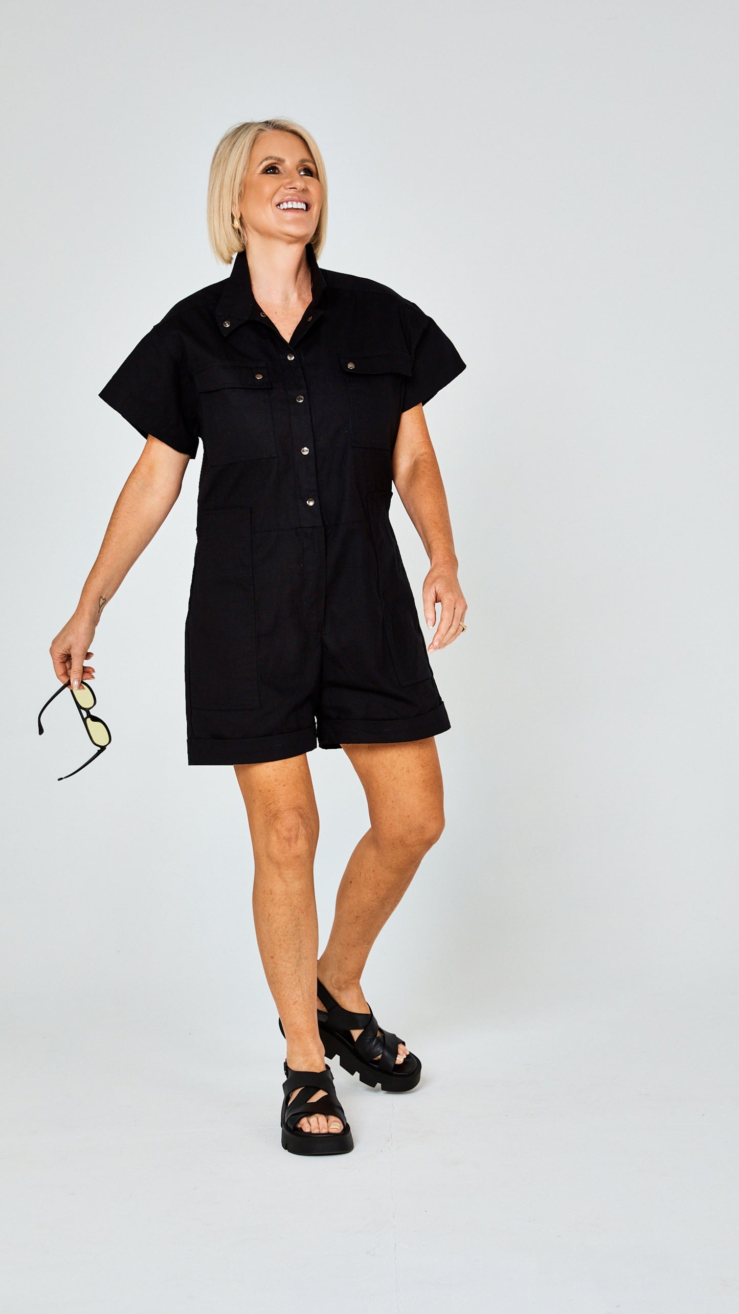 Eurosole Noon Sandal - Black