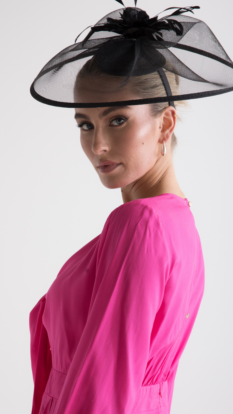 Piper Dress - Hot Pink