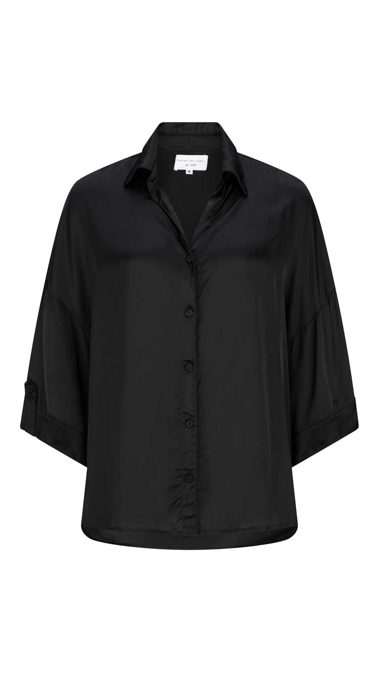Sarita Bespoke Ecovero Satin Shirt