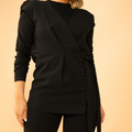 Amelia Top/Vest - Black
