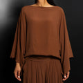 Motion Viscose Relaxed Style Pants - Chocolate