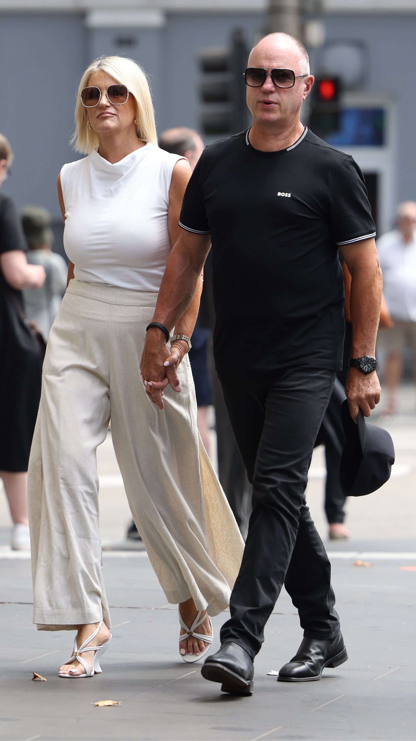 Hannah Linen Rami Pants- Beige