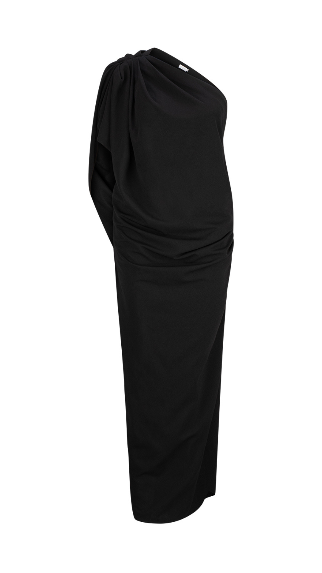 Grace Drape Dress - Black