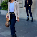 Montana Boxy Blazer - Beige