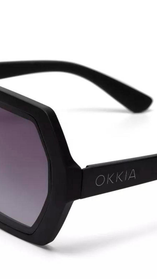 Okkia Eyewear - Hexagon Black