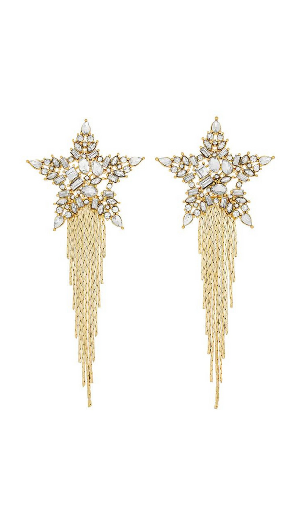 Kitte Bowie Earrings - Gold