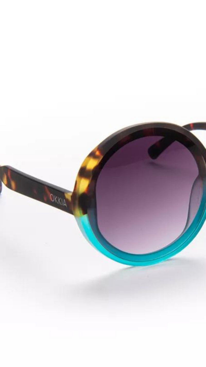 Okkia Eyewear - Round Blue