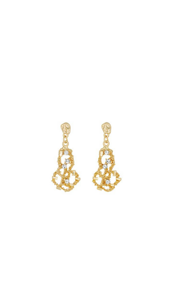 Kitte Rapture Earrings - Gold