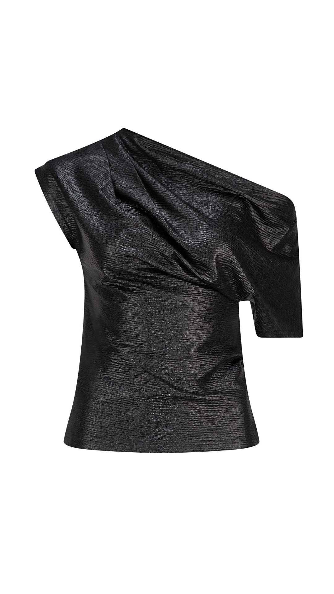 Bette Metallic Top - Black