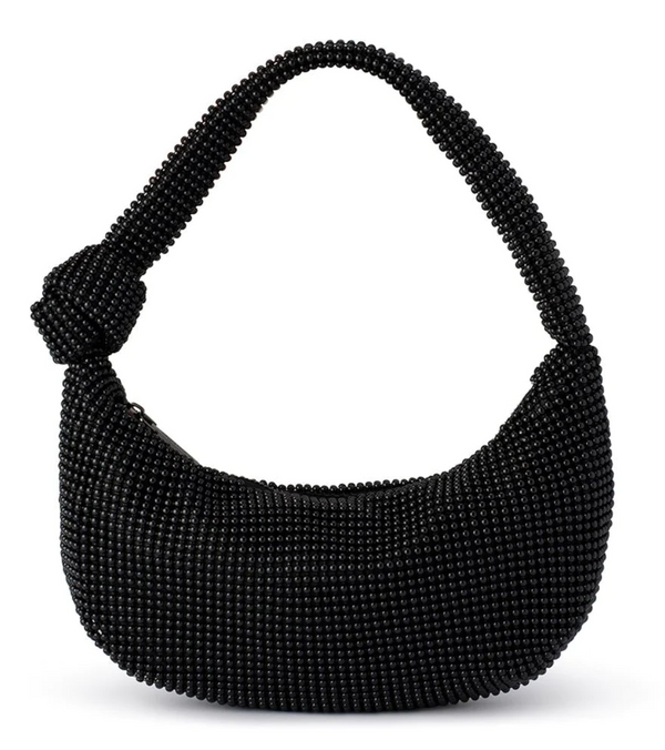 Olga Berg - Franka Ball Mesh Bag - Black