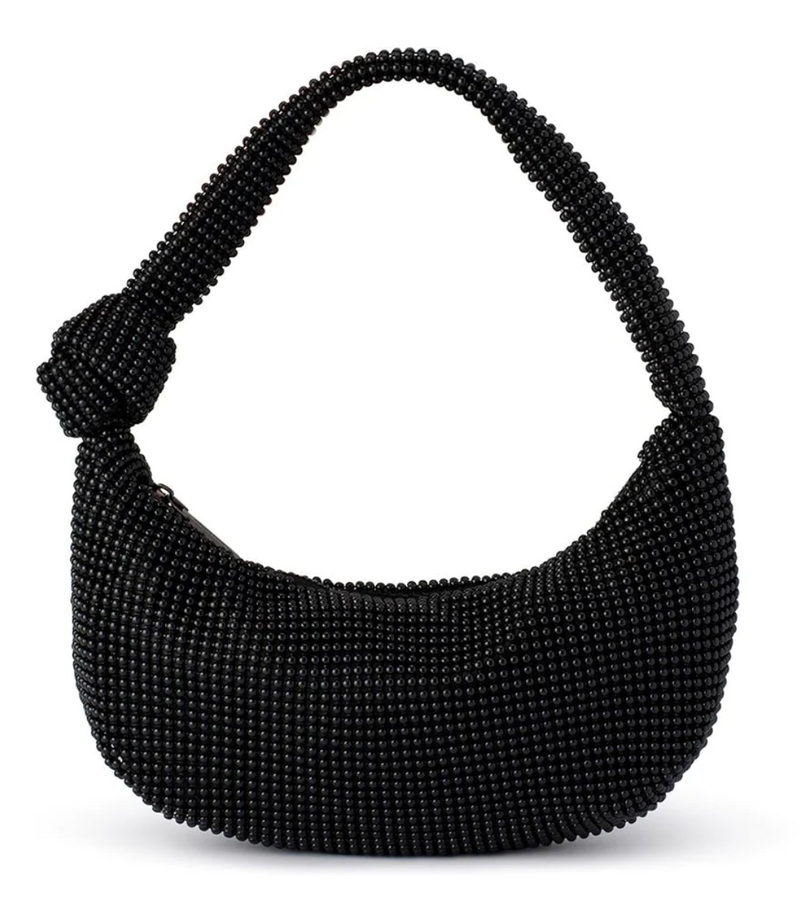 Olga Berg - Franka Ball Mesh Bag - Black