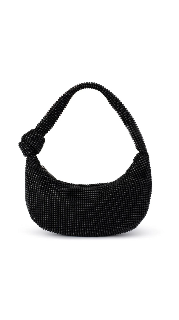 Olga Berg - Franka Ball Mesh Bag - Black
