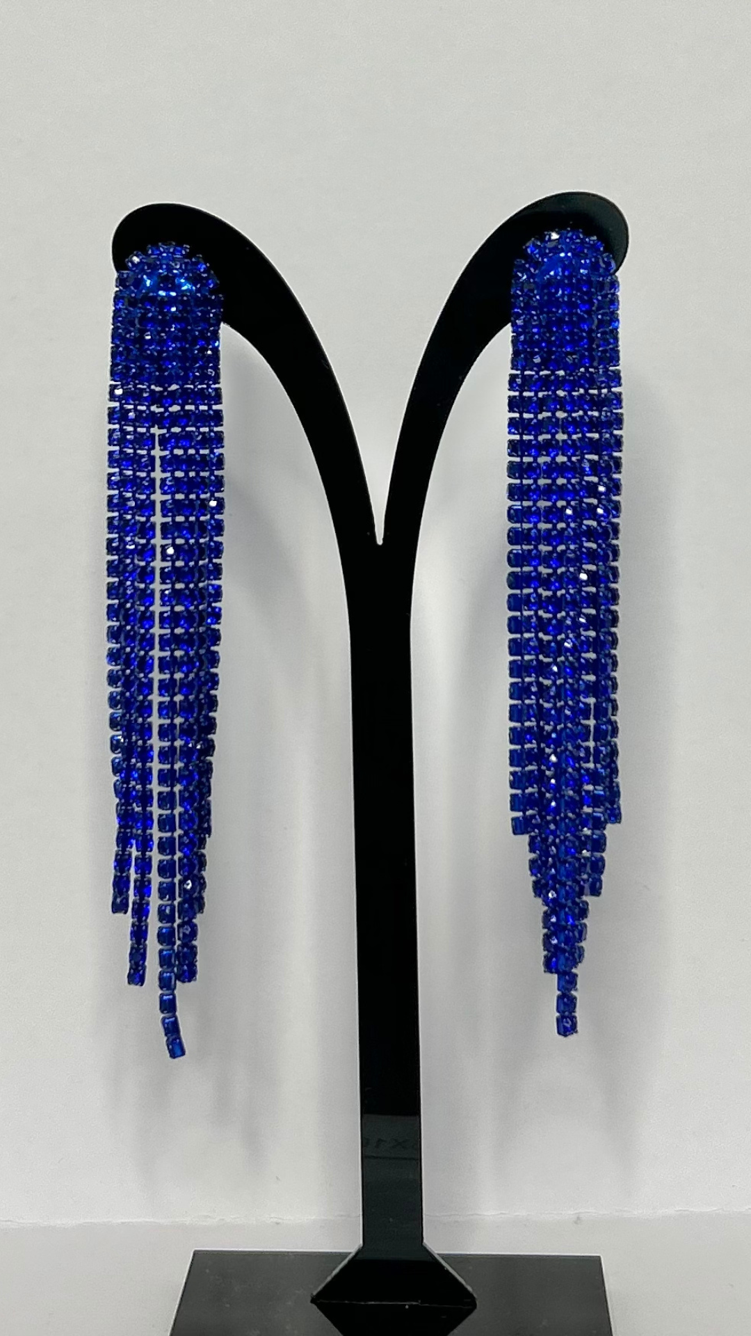 Gigi Tassel Earrings - Blue