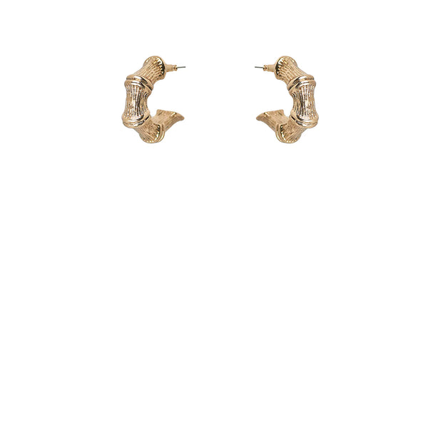 Kitte Bambu Earrings - Gold