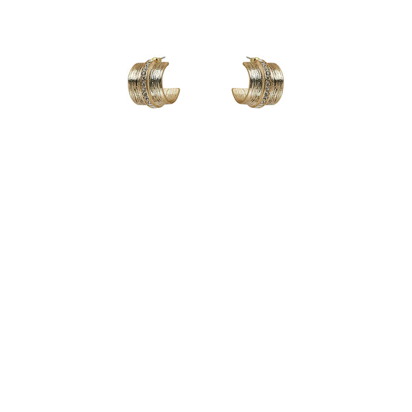 Kitte Patina Earrings - Gold