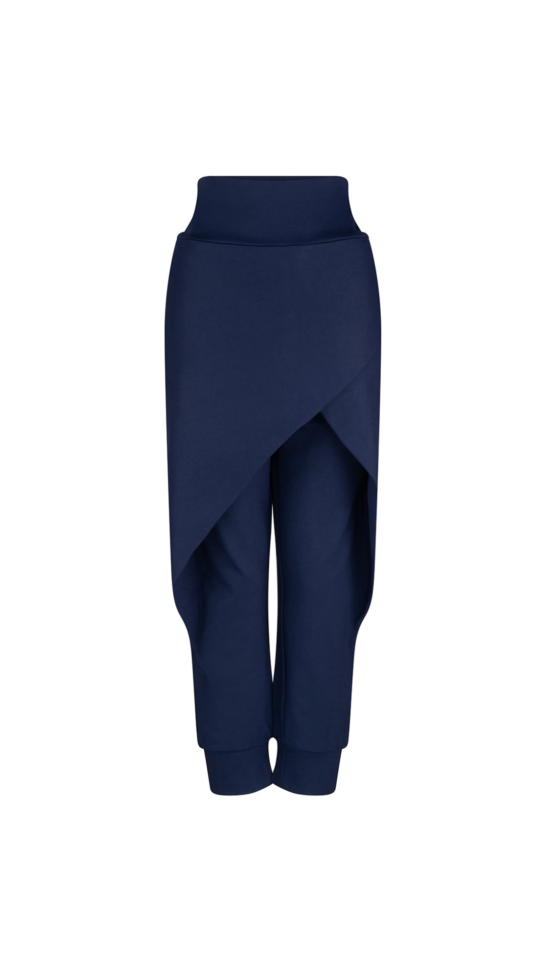 Charli Crossover Ponte Pants - Navy