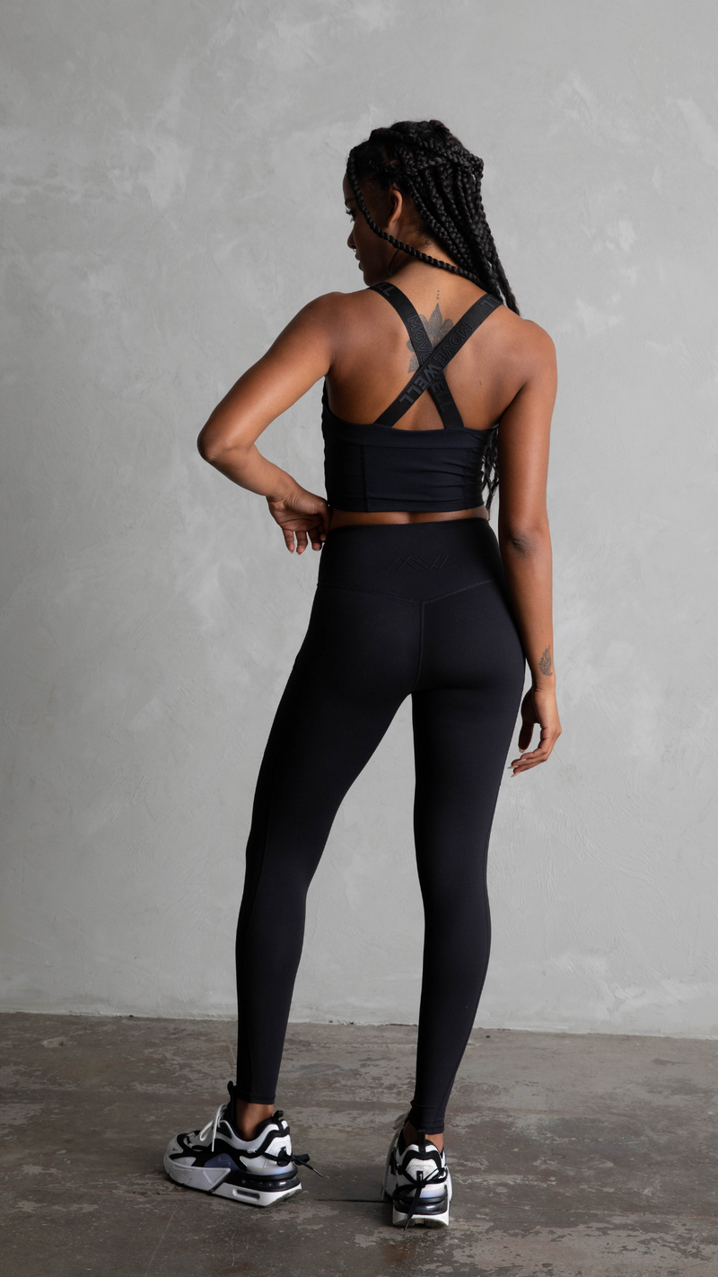 CTL Activewear Full Length Leggings - Black