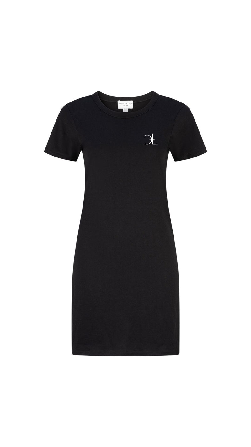 Organic Cotton CTL Logo Dress - Black