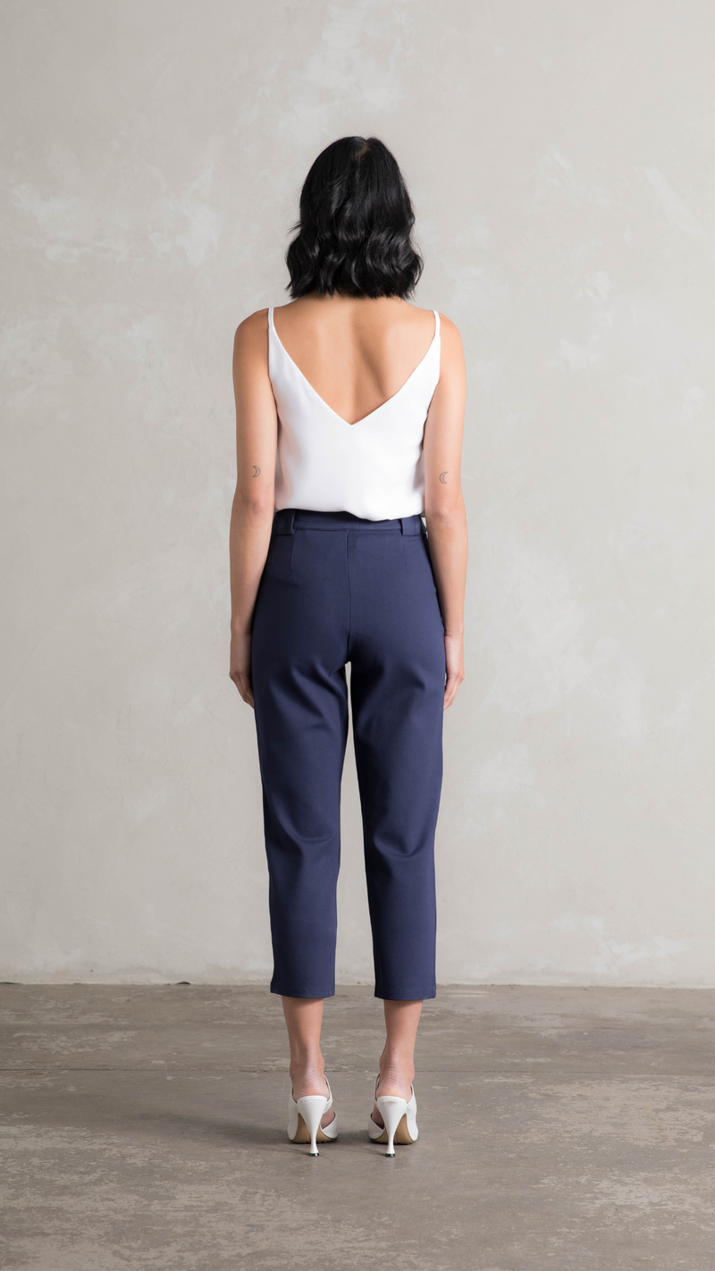 Ida Ponte Pants - Navy