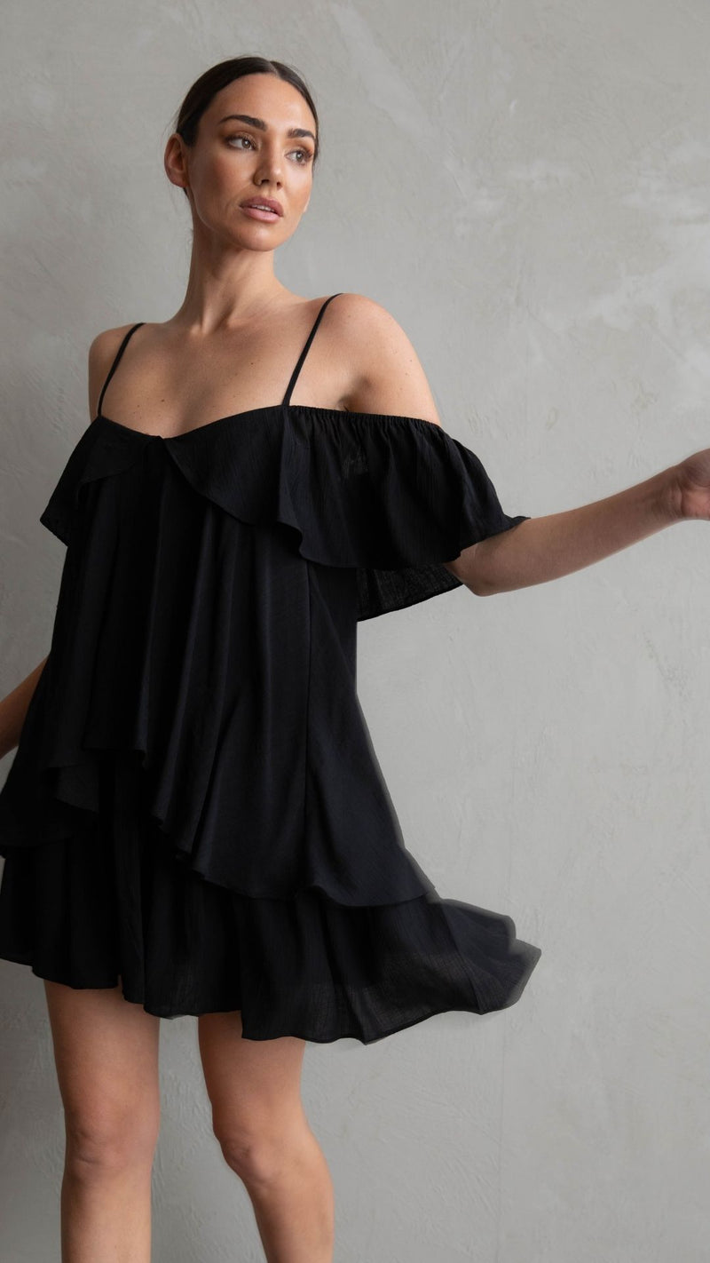 Rosie Summer Dress - Black