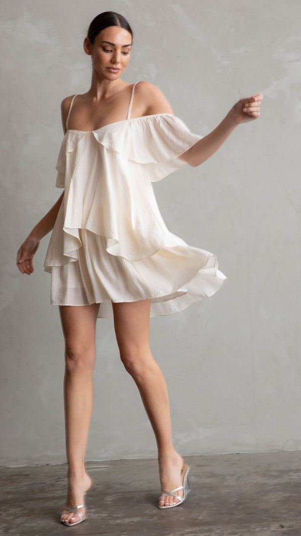 Rosie Summer Dress - Cream