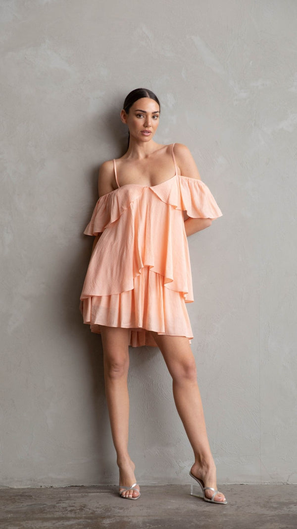 Rosie Summer Dress - Peach