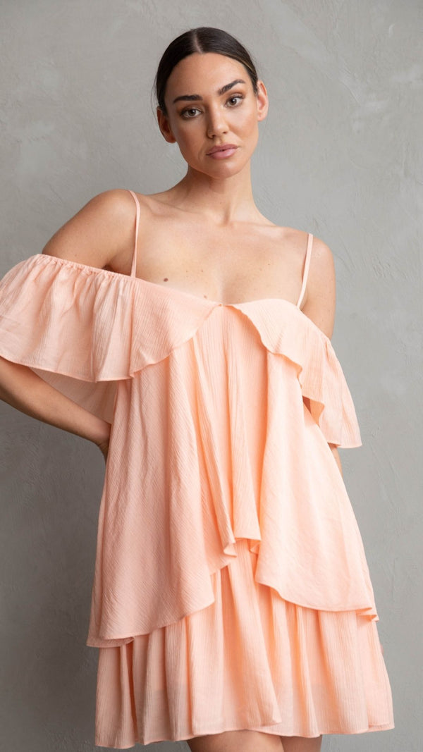 Rosie Summer Dress - Peach