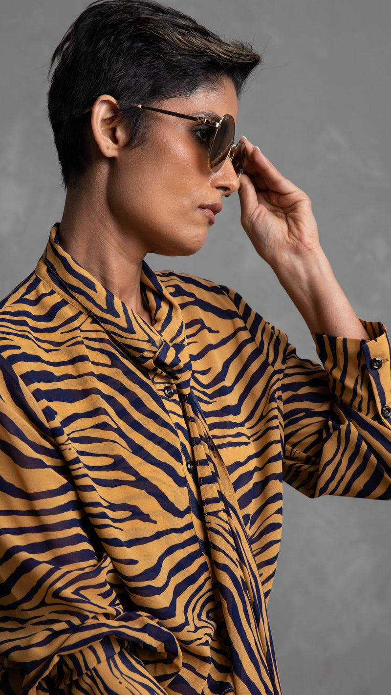 Gucci Round Retro Sunglasses - Gold