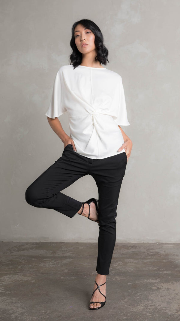 Piera Capri Pants - Black