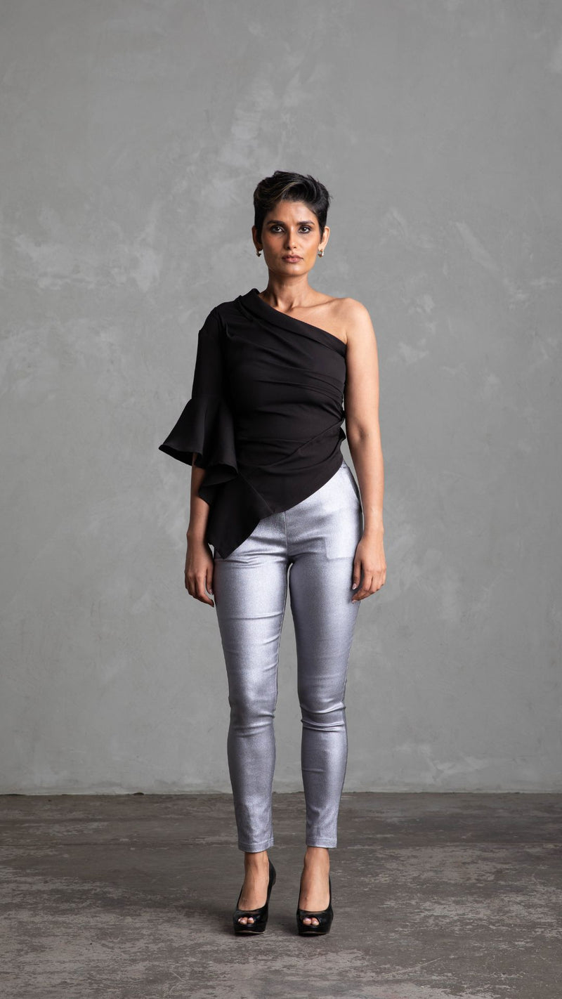 Valentina Spring New Top - Black
