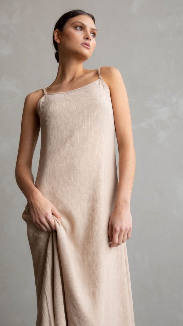Ash Dress - Beige